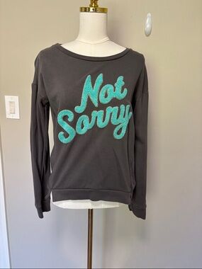 Juicy Couture Gray Terry Pullover